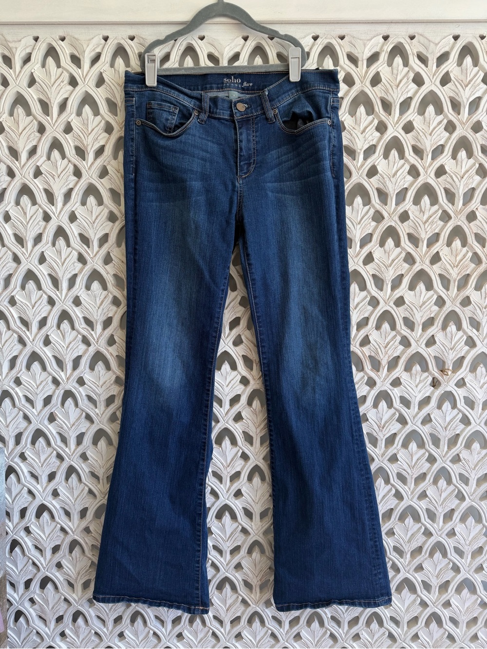 Soho Flair Jeans New York & Company size 8 VGUC